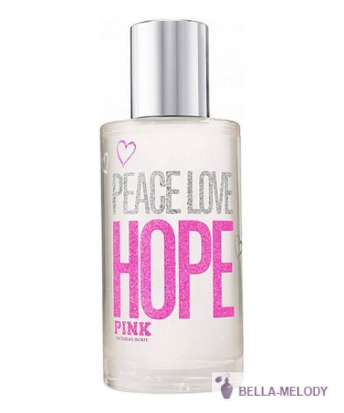 Victorias Secret Hope Pink Peace Love