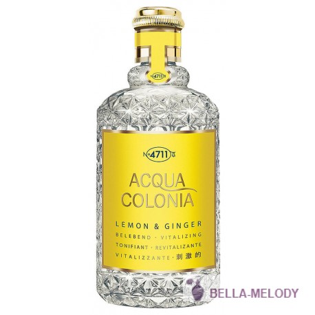 Maurer & Wirtz 4711 Acqua Colonia Lemon & Ginger 11