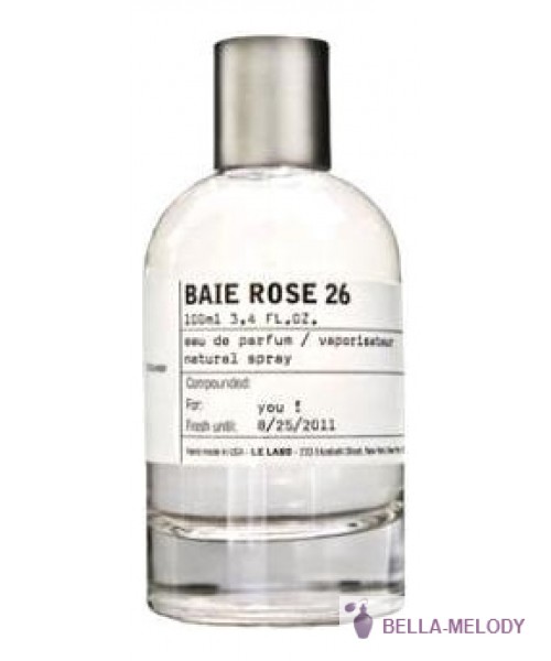 Le Labo Baie Rose 26 Chicago