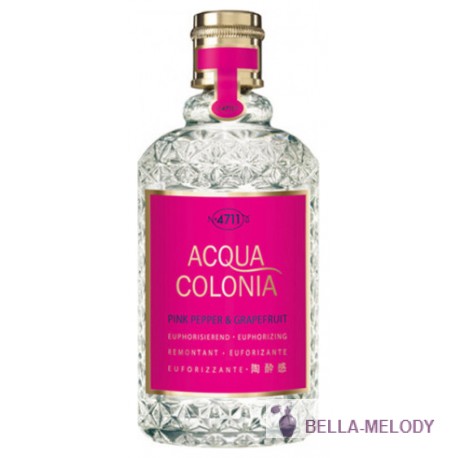 Maurer & Wirtz 4711 Acqua Colonia Pink Pepper & Grapefruit 11