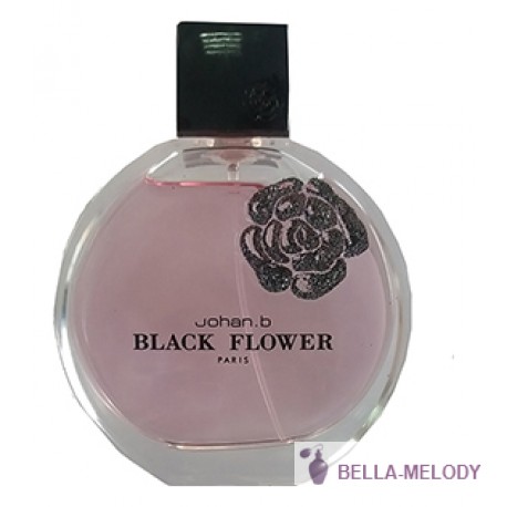 Johan B Black Flower 11