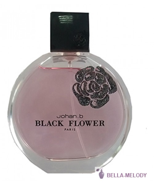 Johan B Black Flower