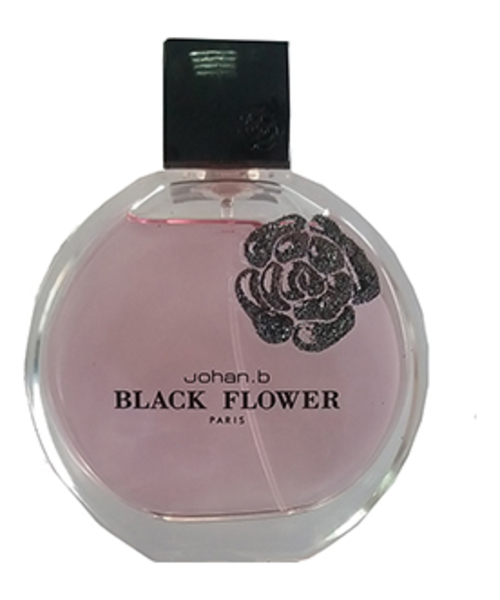 Johan B Black Flower