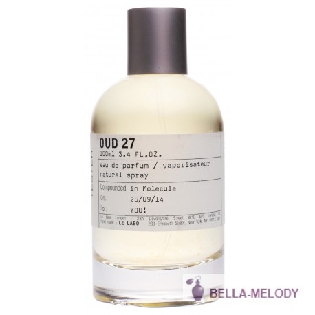 Le Labo Oud 27 11