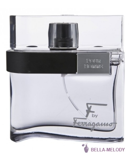 Salvatore Ferragamo F By Ferragamo Black Pour Homme