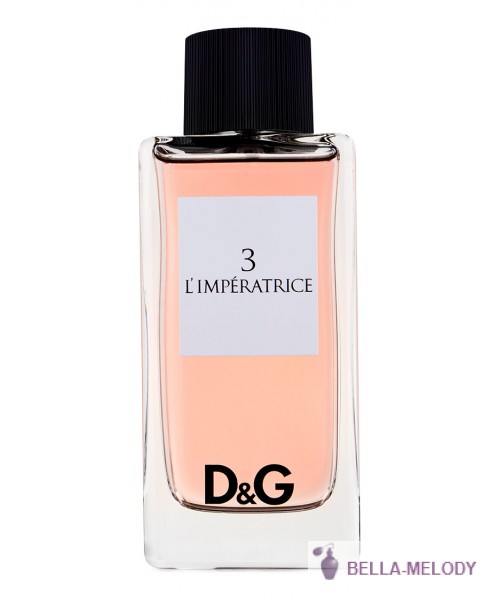 Dolce Gabbana (D&G) 3 L'Imperatrice