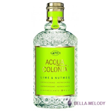 Maurer & Wirtz 4711 Acqua Colonia Lime & Nutmeg 11