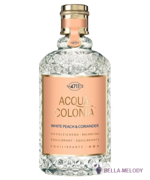 Maurer & Wirtz 4711 Acqua Colonia White Peach & Coriander