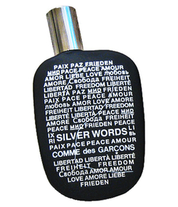 Comme Des Garcons 2 Silver Words