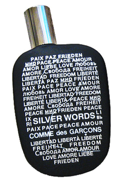Comme Des Garcons 2 Silver Words