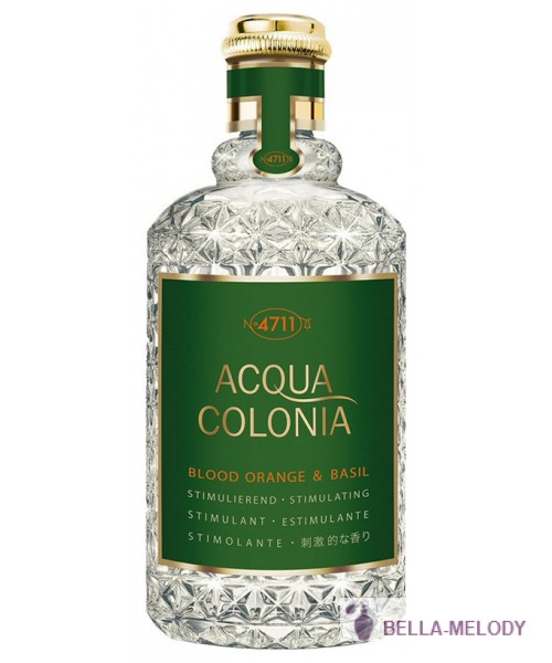 Maurer & Wirtz 4711 Acqua Colonia Blood Orange & Basil