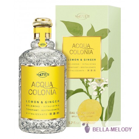 Maurer & Wirtz 4711 Acqua Colonia Lemon & Ginger 22