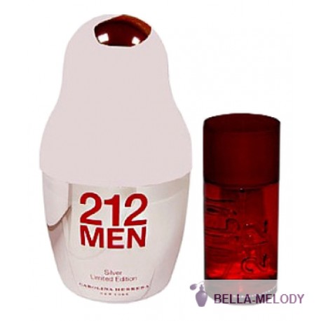 Carolina Herrera 212 Men Silver 22