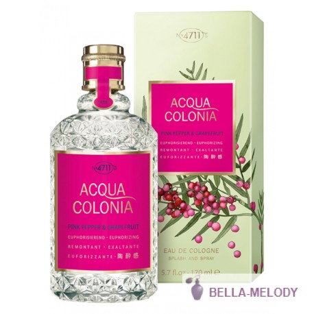 Maurer & Wirtz 4711 Acqua Colonia Pink Pepper & Grapefruit 22