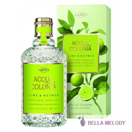 Maurer & Wirtz 4711 Acqua Colonia Lime & Nutmeg 22