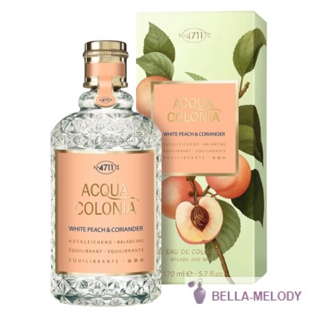 Maurer & Wirtz 4711 Acqua Colonia White Peach & Coriander 22